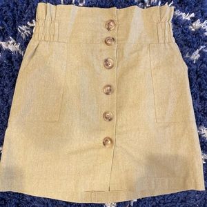 Button Up Skirt
